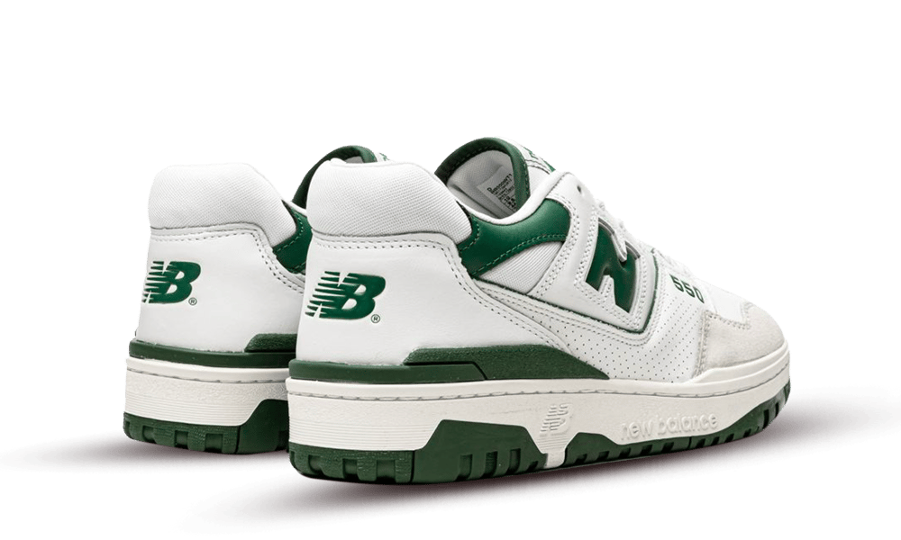 New Balance 550 White Green, White/Green (BB550WT1)