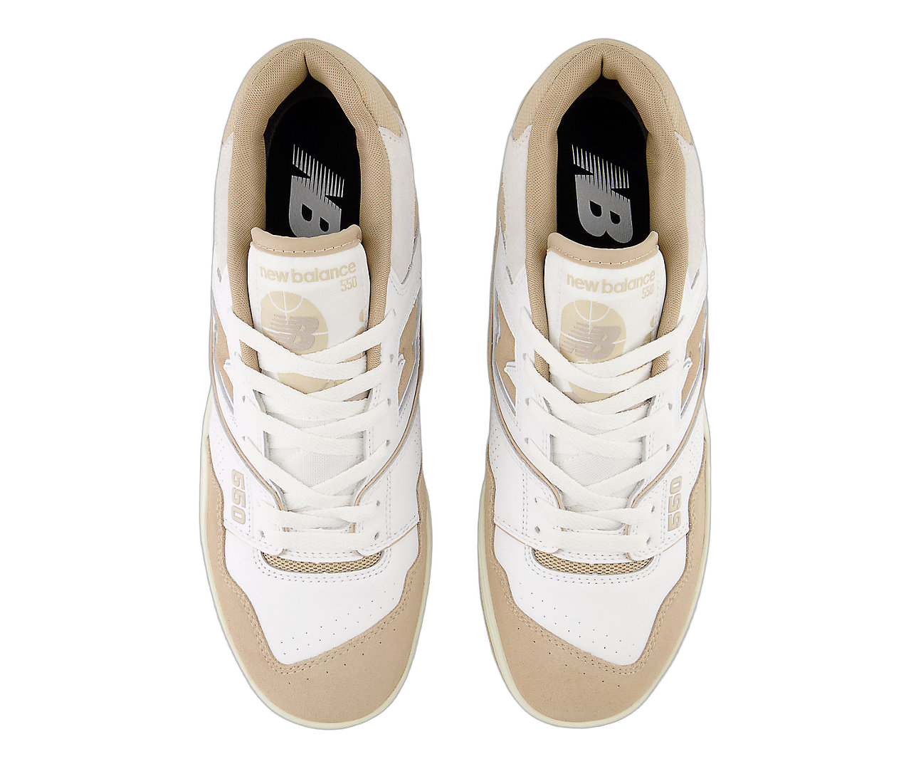 New Balance 550 White Incense Driftwood, White/Incense/Driftwood (BB550NEC)