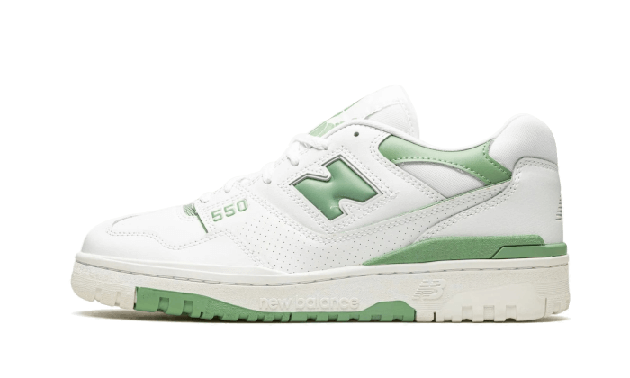 New Balance 550 White Mint Green, White/Mint Green (BB550FS1)