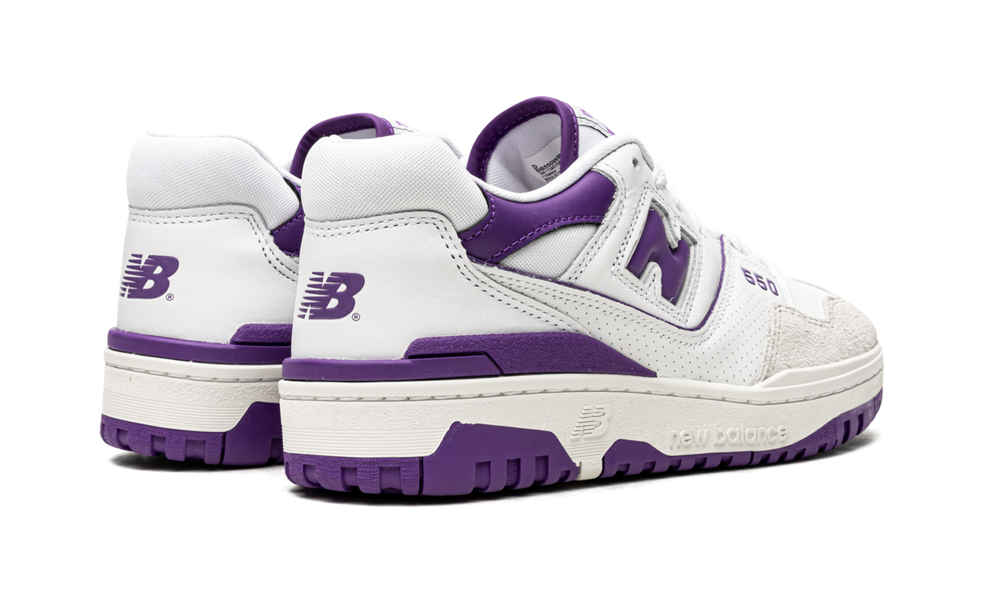 New Balance 550 White Purple