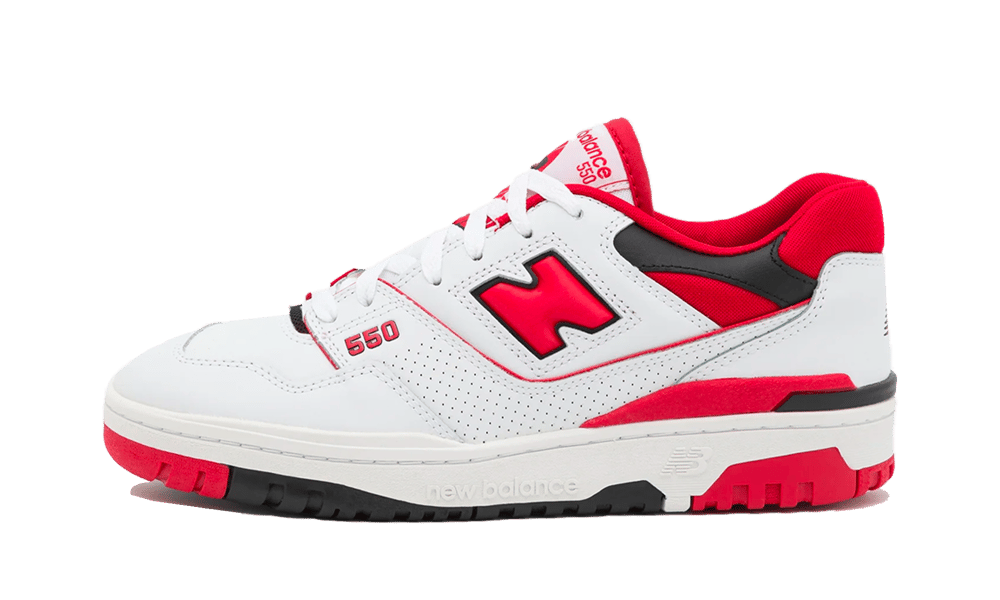 New Balance 550 White Red, White/Red (BB550SE1)