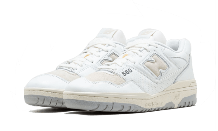 New Balance 550 White Timberwolf, White/Timberwolf/Raincloud (BB550PWG)