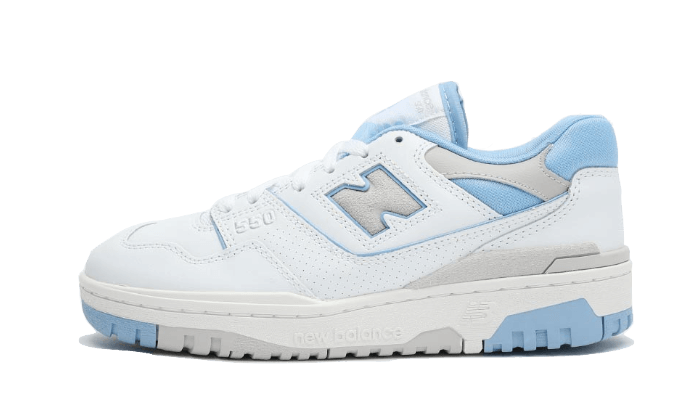 New Balance 550 White University Blue, White/University Blue/Grey (BBW550JC)