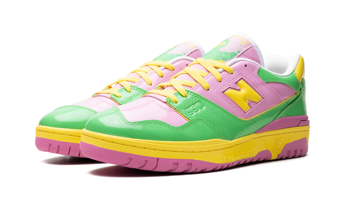 New Balance 550 Y2K Patent Leather Pack Pink Green