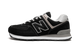 New Balance 574 Black White