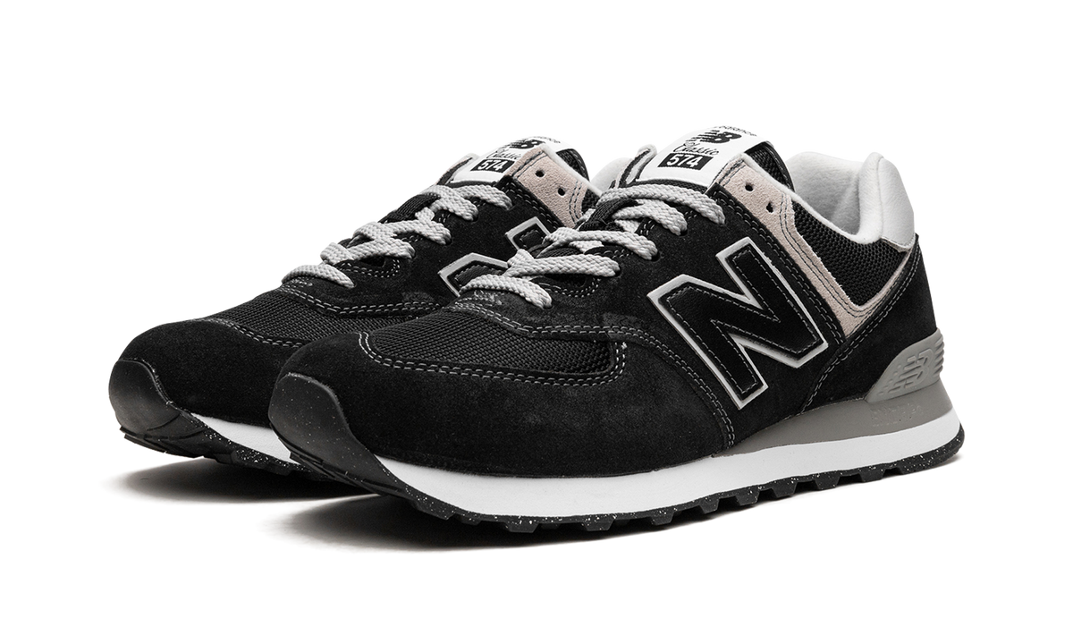 New Balance 574 Black White