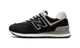 New Balance 574 Core Black White