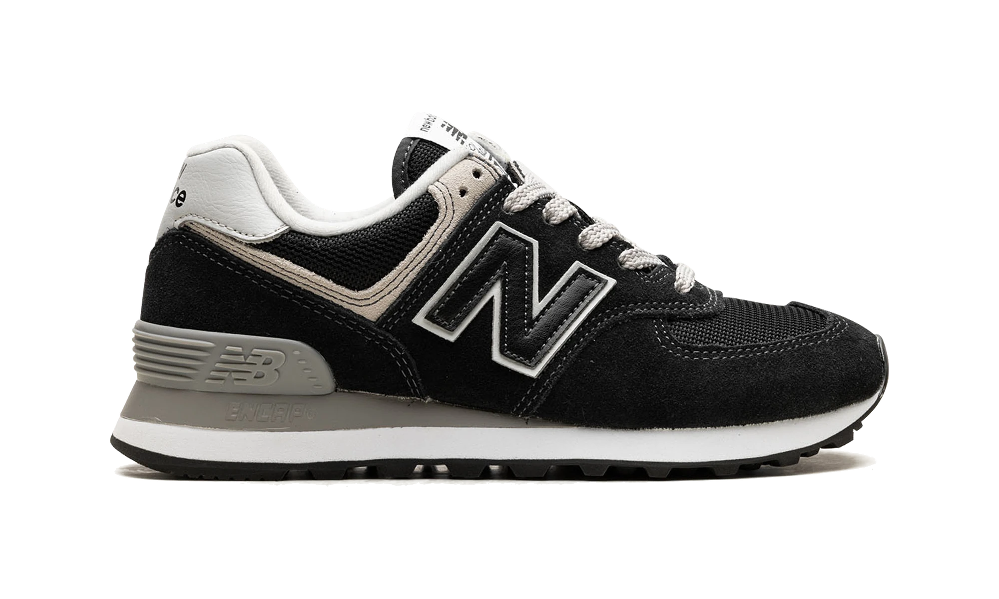 New Balance 574 Core Black White