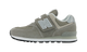 New Balance 574 Core Hook and Loop Grey White (PS)