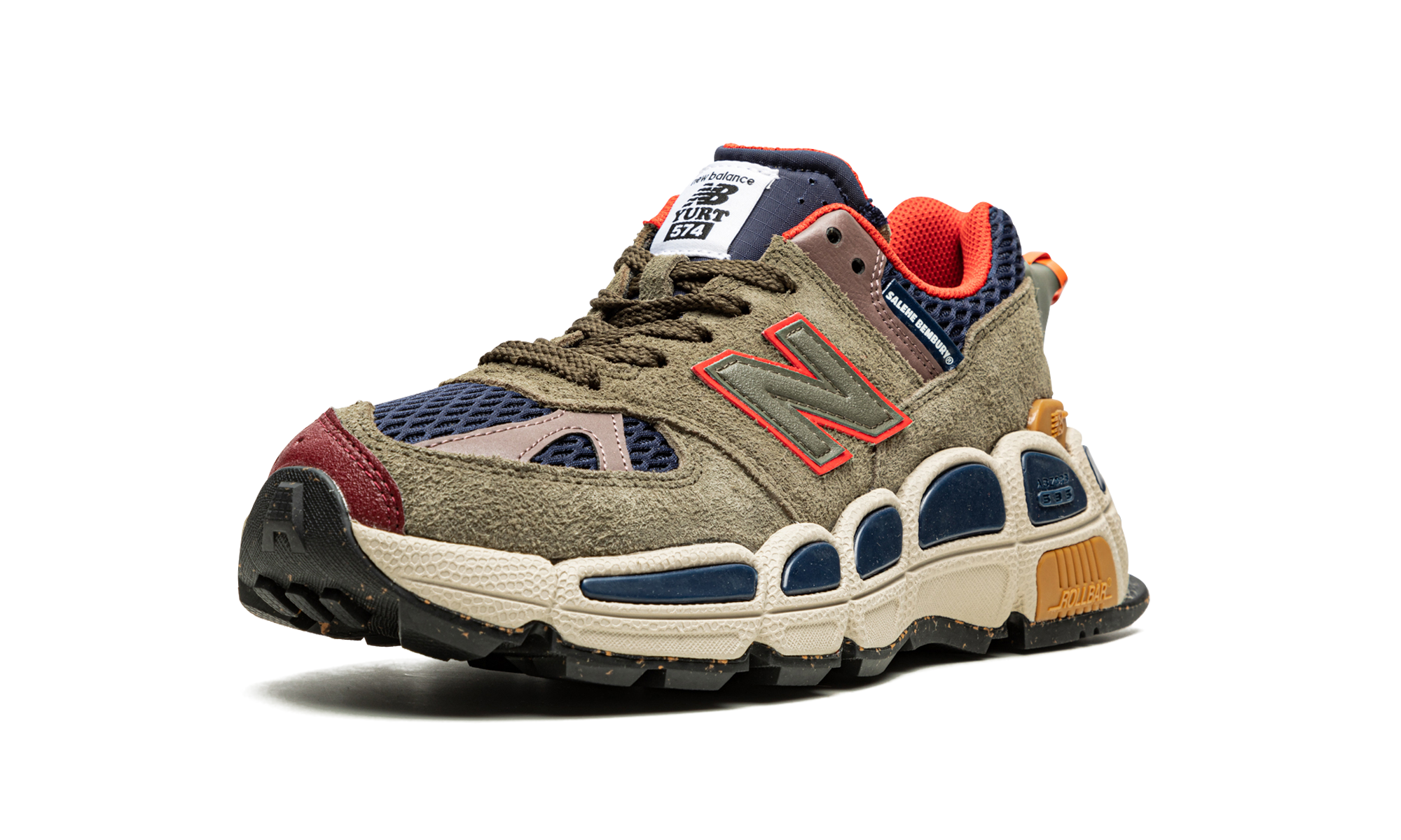 New Balance 574 YURT Salehe Bembury Team Forest Green
