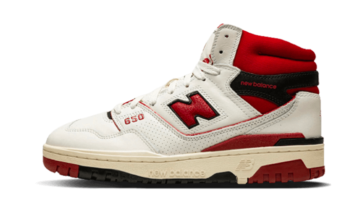 New Balance 650R Aime Leon Dore White Red, White/Red (BB650RE1)