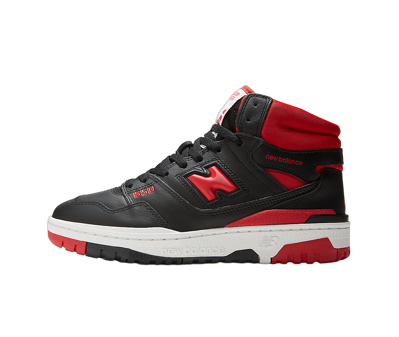 New Balance 650R Black Red, Black/Red/White (BB650RBR)