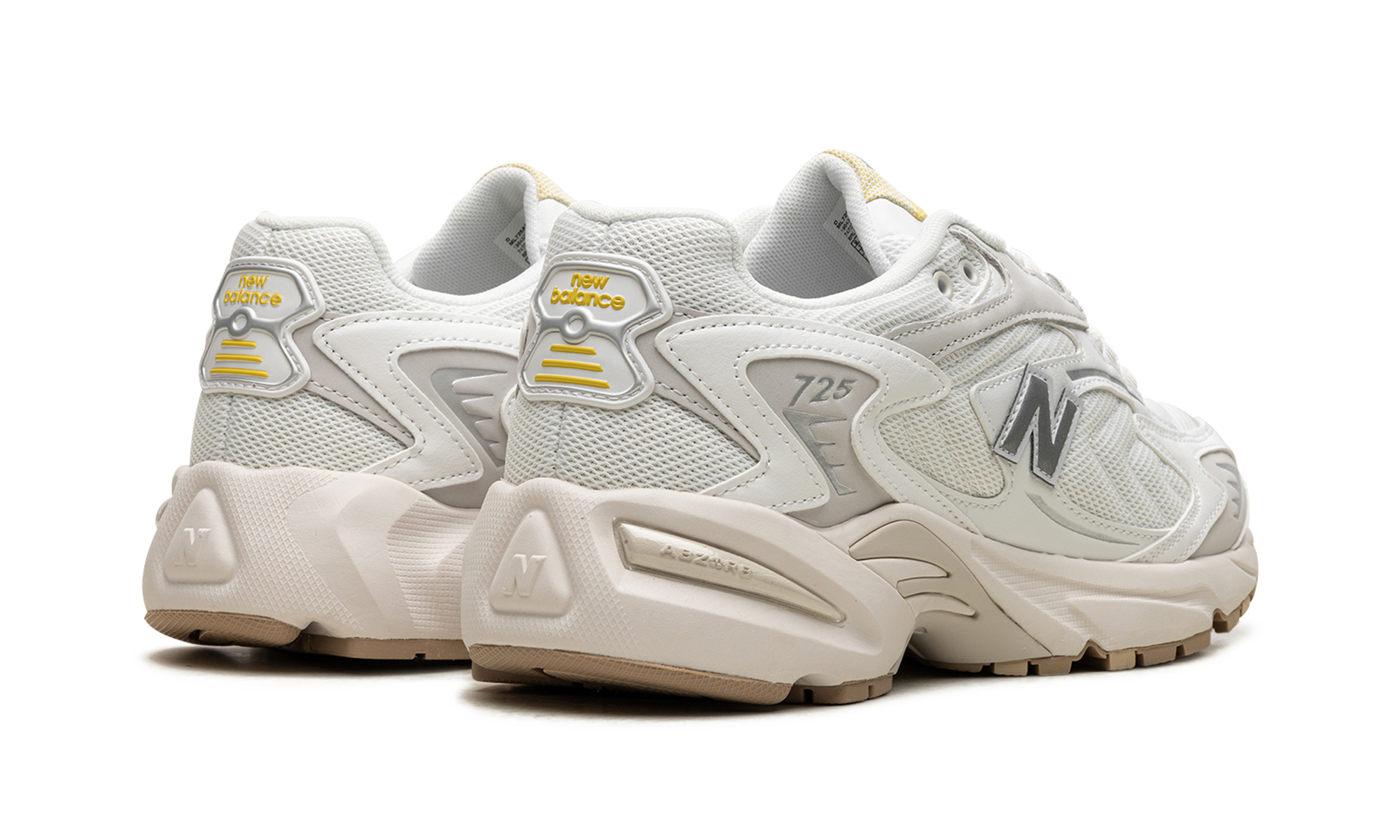 New Balance 725 White Grey Yellow