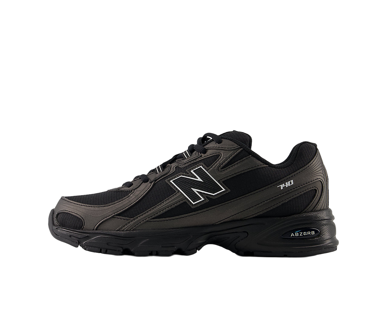 New Balance 740 Black Silver Metallic, Black/Silver Metallic (U740BS2)