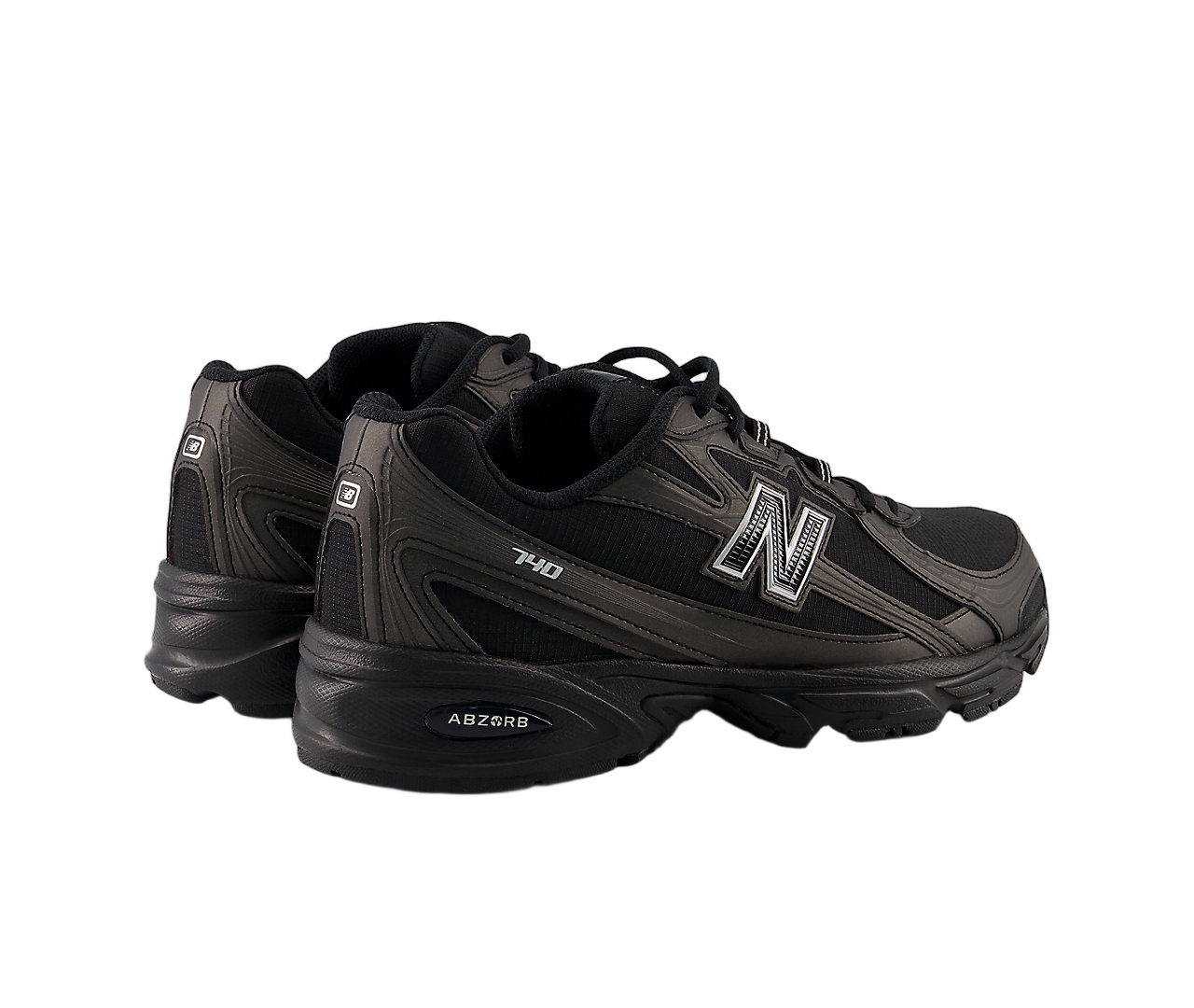 New Balance 740 Black Silver Metallic, Black/Silver Metallic (U740BS2)