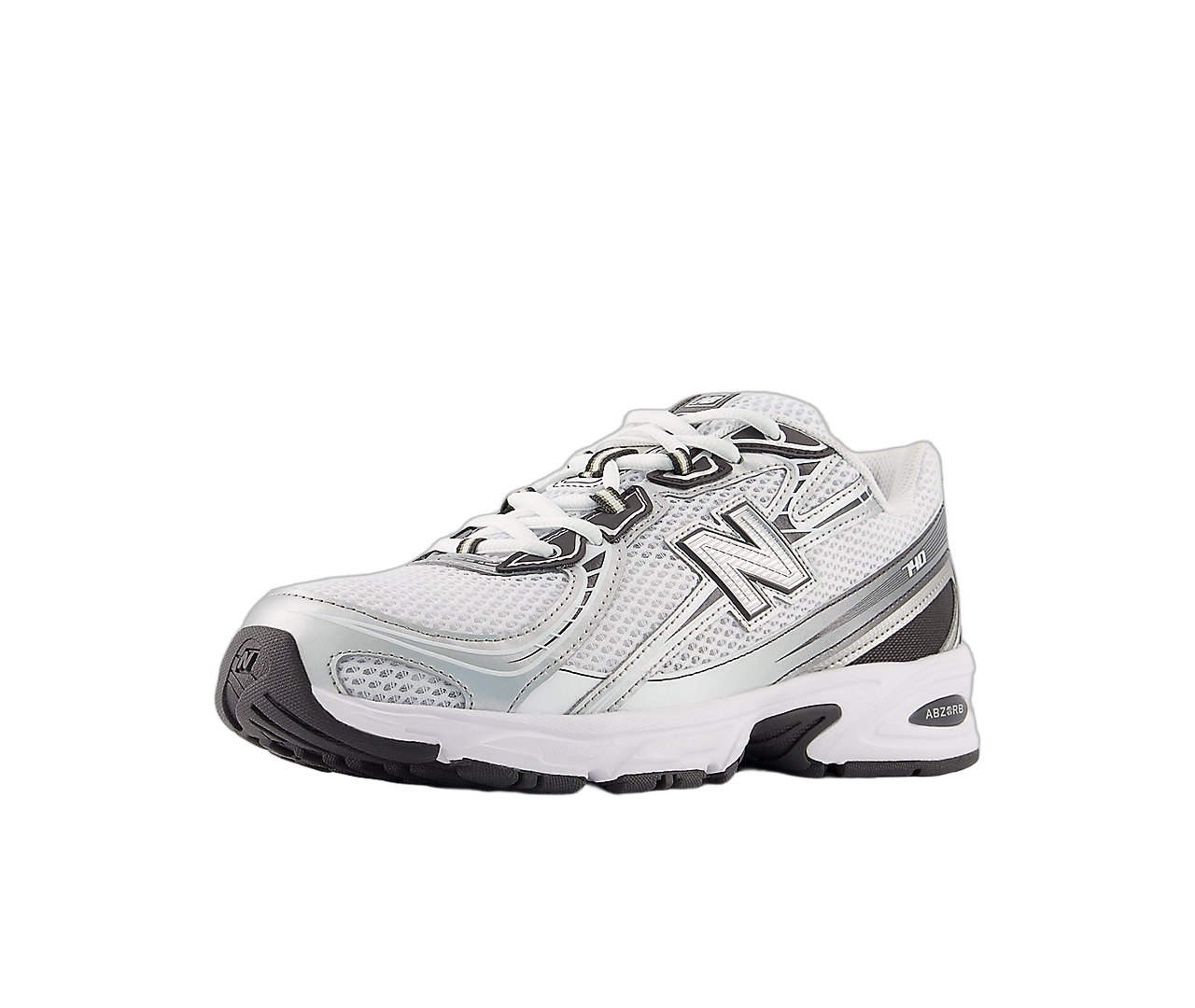 New Balance 740 White Metallic Silver Black, White/Metallic Silver/Black (U740PH2)