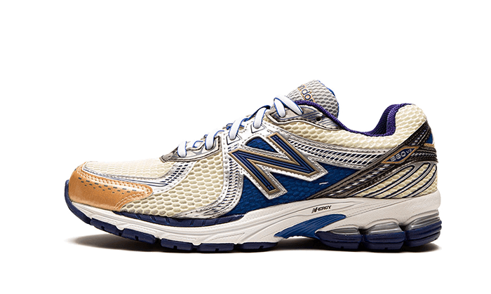 New Balance 860v2 Aime Leon Dore Blue, Sea Salt/Blue/Silver (ML860AM2)