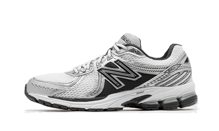 New Balance 860v2 Black White Silver, Black/White/Silver (ML860XD)