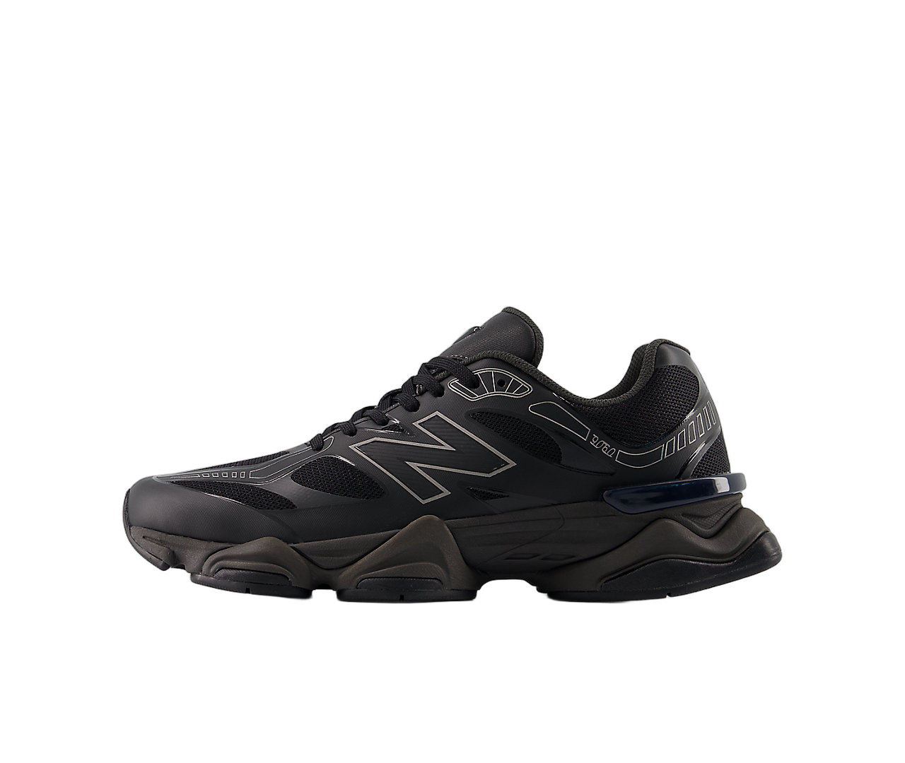 New Balance 9060 Black Grey Black