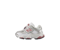 New Balance 9060 Bungee Lace White Rosewood Silver (TD)