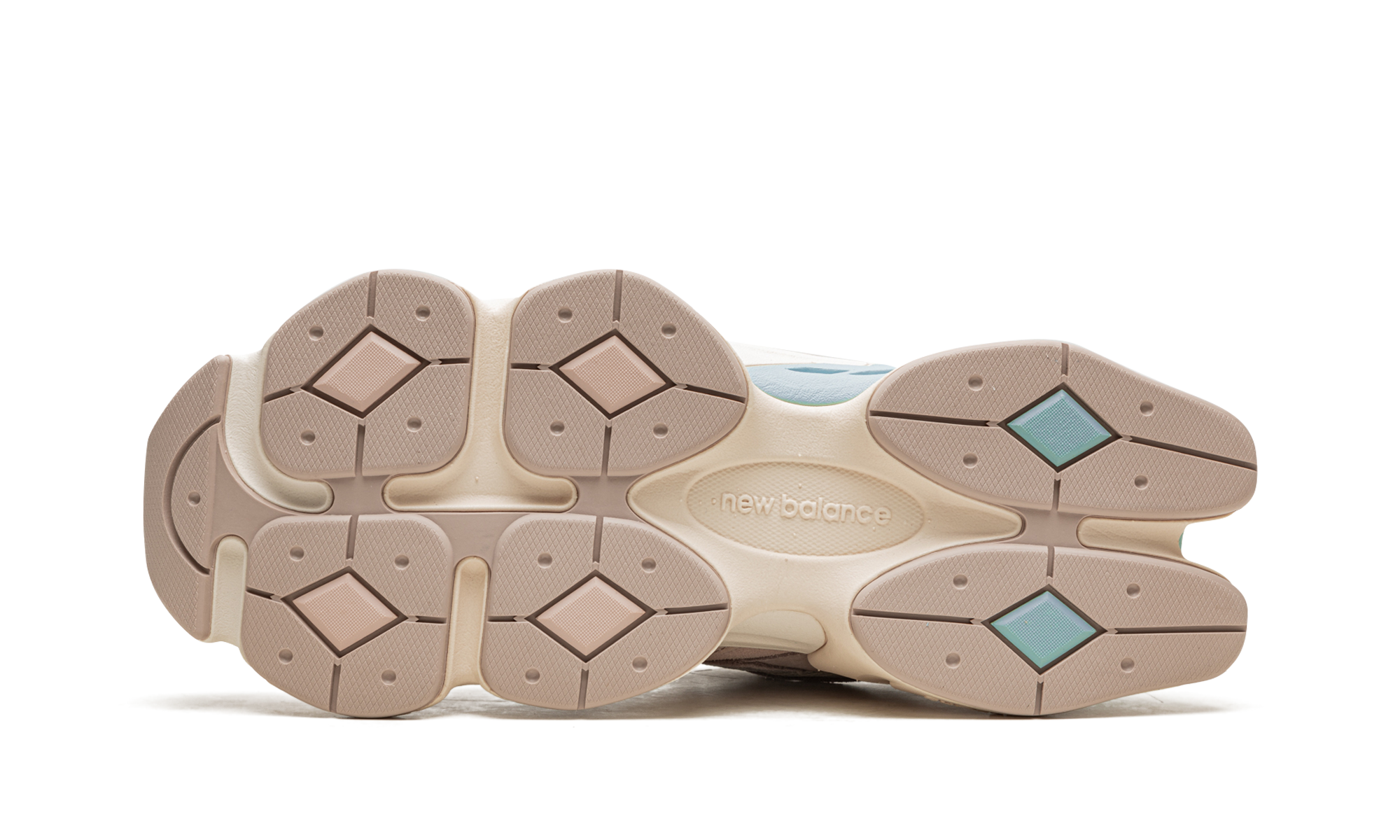 New Balance 9060 Ivory Cream Pink Sand