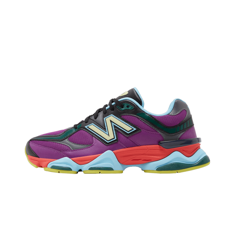 New Balance 9060 Neon Nights, Purple/Red/Blue/Black (U9060RPO)