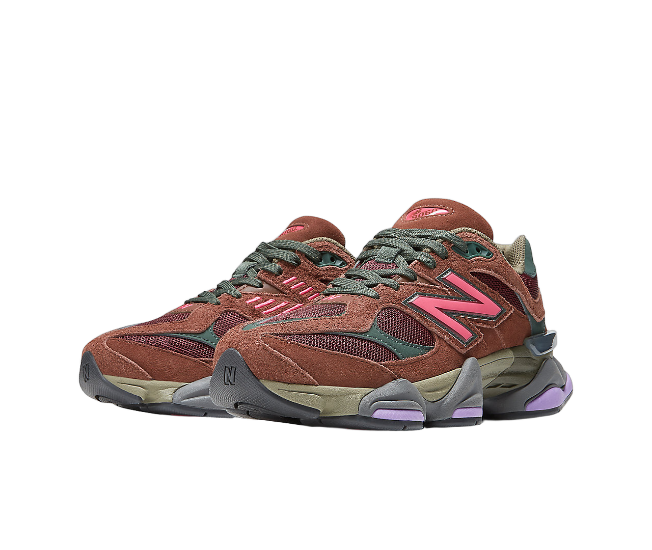 New Balance 9060 Rich Oak Burgundy - Sneak