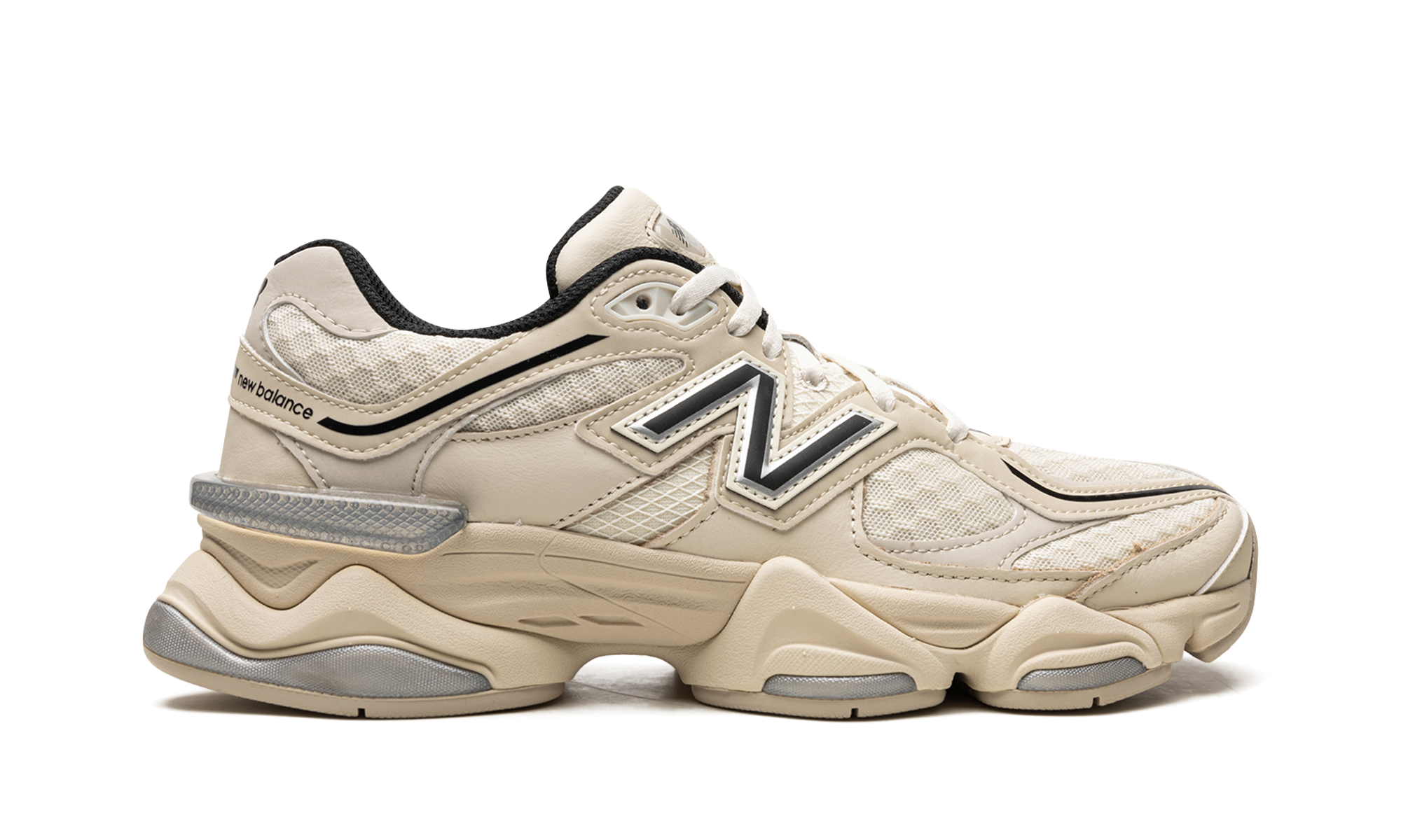 New Balance 9060 Turtledove Black Silver Metallic