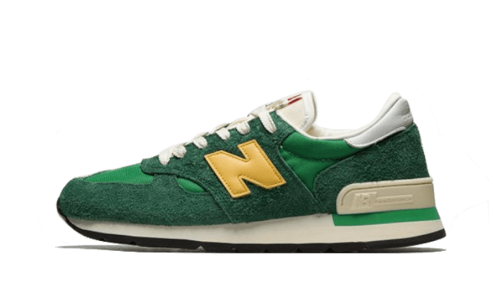 New Balance 990v1 MiUSA Green Gold, Green/Golden Yellow/White (M990GG1)