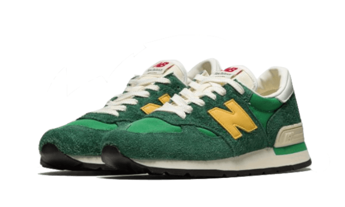 New Balance 990v1 MiUSA Green Gold, Green/Golden Yellow/White (M990GG1)