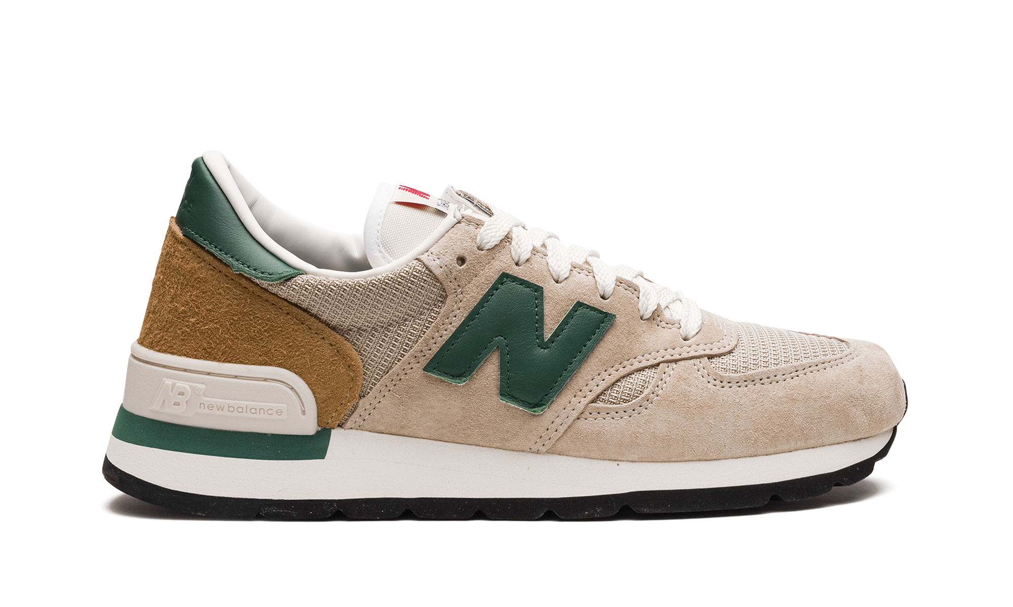 New Balance 990v1 MiUSA Tan Green