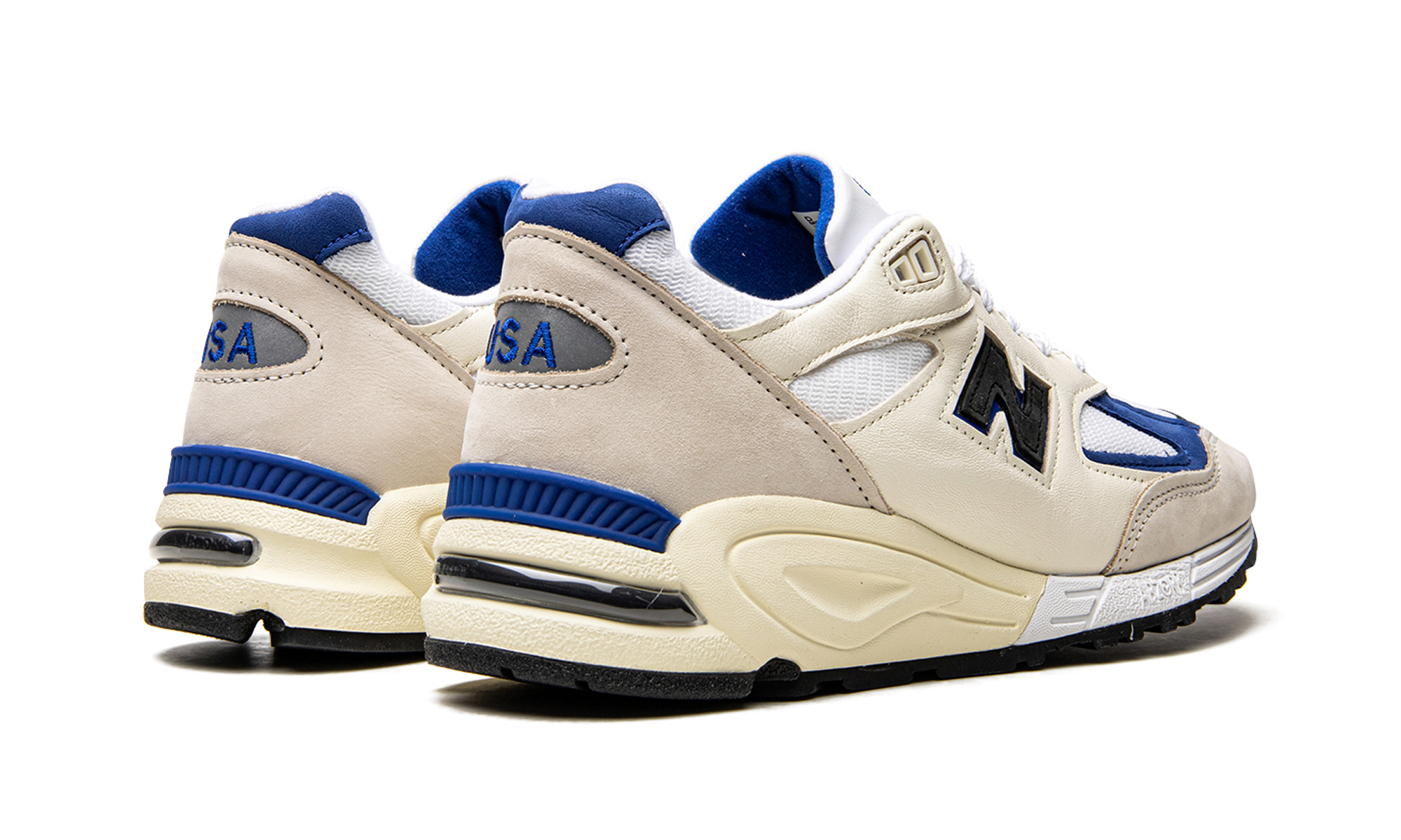 New Balance 990v2 MiUSA White Blue