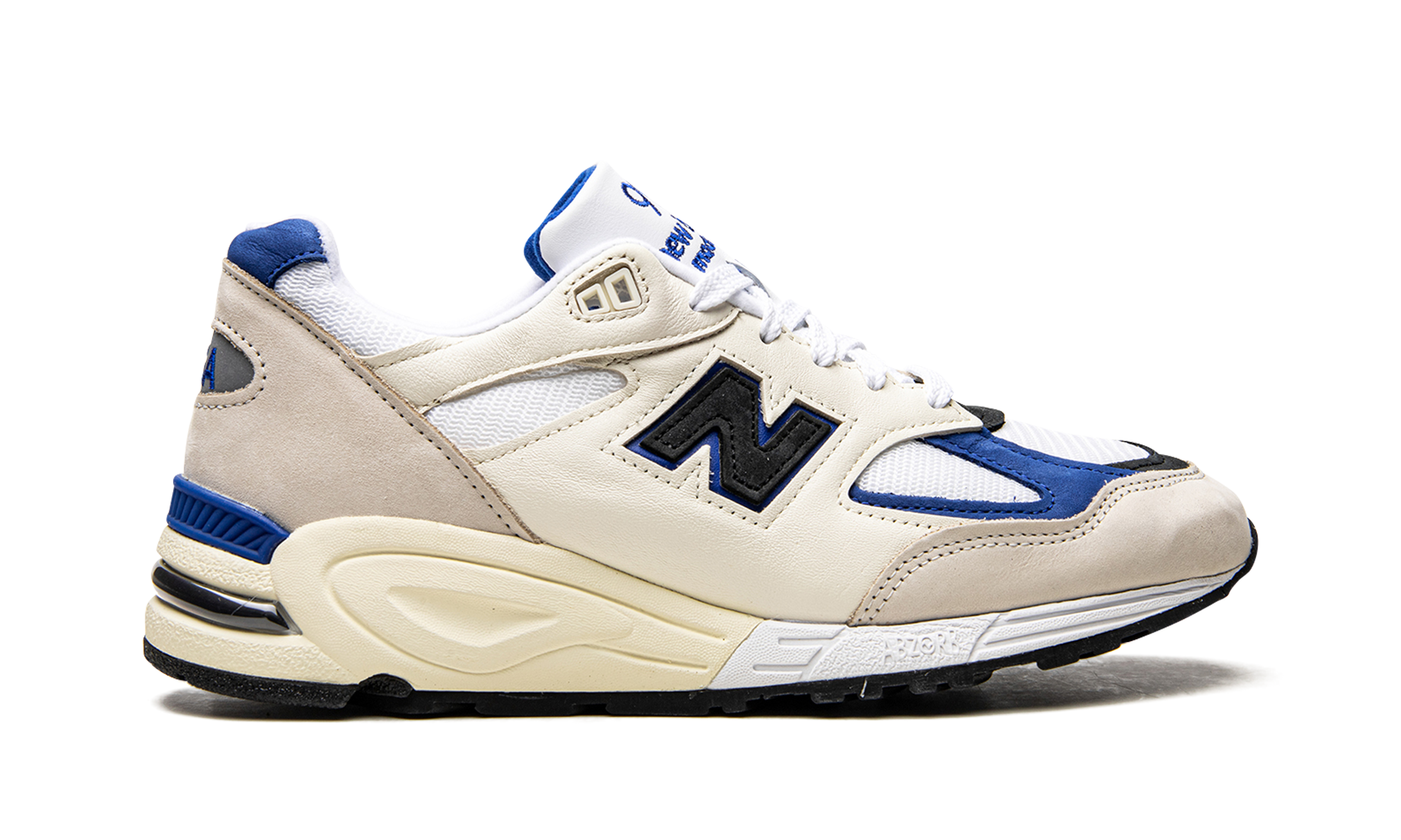 New Balance 990v2 MiUSA White Blue