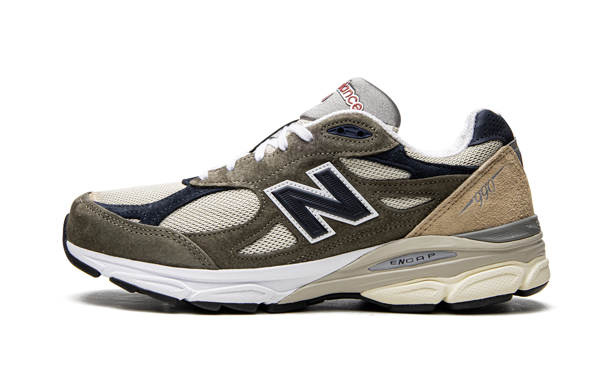 New Balance 990v3 MiUSA Grey Blue Olive