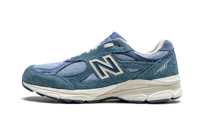 New Balance 990v3 MiUSA Levi's Denim, Mallard Blue/Dark Blue (M990LI3)