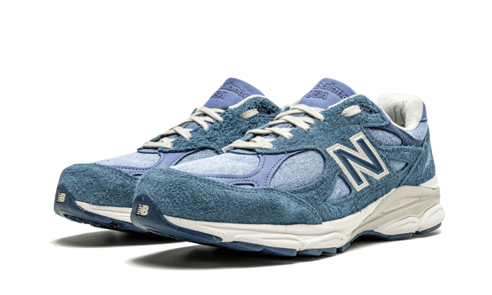 New Balance 990v3 MiUSA Levi's Denim, Mallard Blue/Dark Blue (M990LI3)