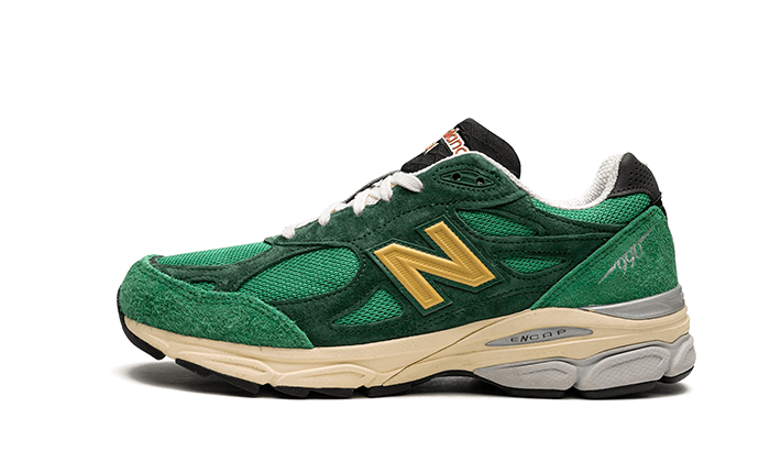 New Balance 990v3 MiUSA Varsity Green Gold, Varsity Green/Team Forest Green (M990GG3)