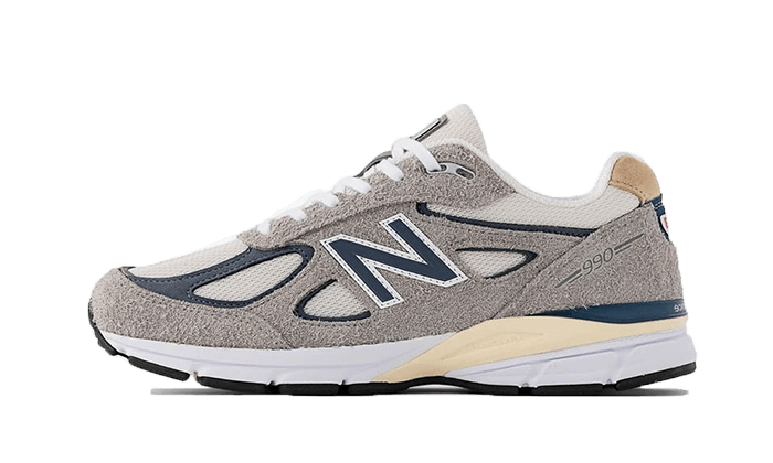 New Balance 990v4 MiUSA Grey Day (2023), Marblehead/Vintage Indigo (U990TA4)