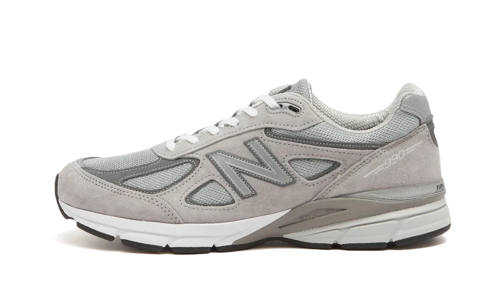 New Balance 990v4 MiUSA Grey Silver - Sneak