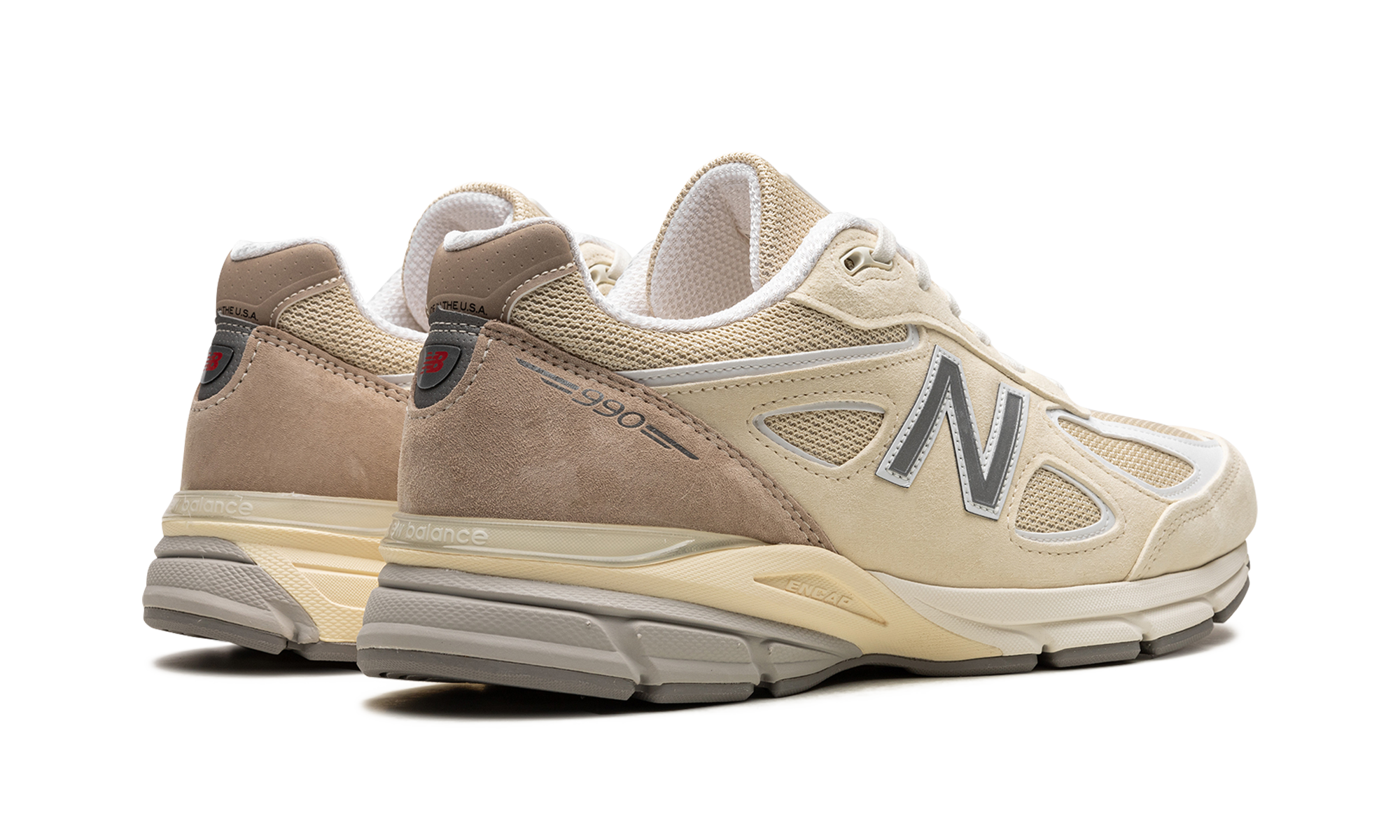 New Balance 990v4 MiUSA Limestone