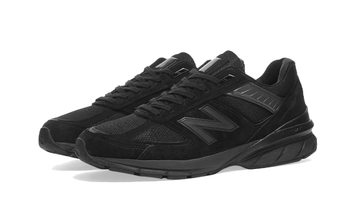 New Balance 990v5 MiUSA Triple Black, Black/Black/Black (M990BB5)