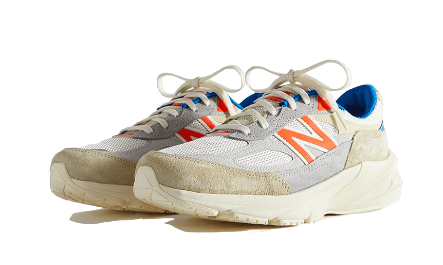 New Balance 990v6 MiUSA Ronnie Fieg Madison Square Garden Sandrift, Sandrift/Orange/Cream (NBU990KN6)