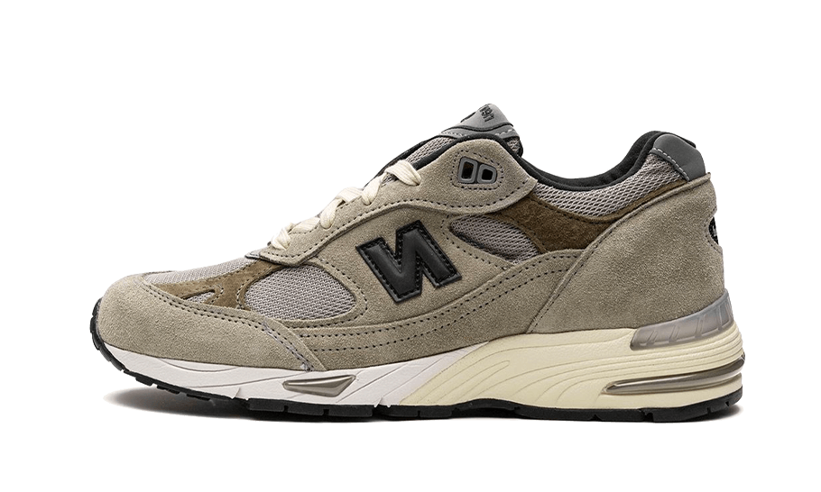 New Balance 991 MiUK JJJJound Grey Olive, Cobblestone/Covert Green/Black (W991JJA)