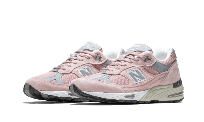 New Balance 991 MiUK Pink, Pink/Grey (M991PNK)