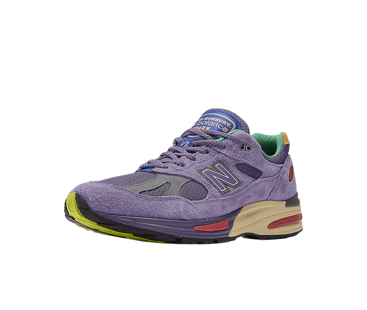 New Balance 991v2 MiUK Salehe Bembury Colors Be The Palette, Purple/Purple (U991SB2)