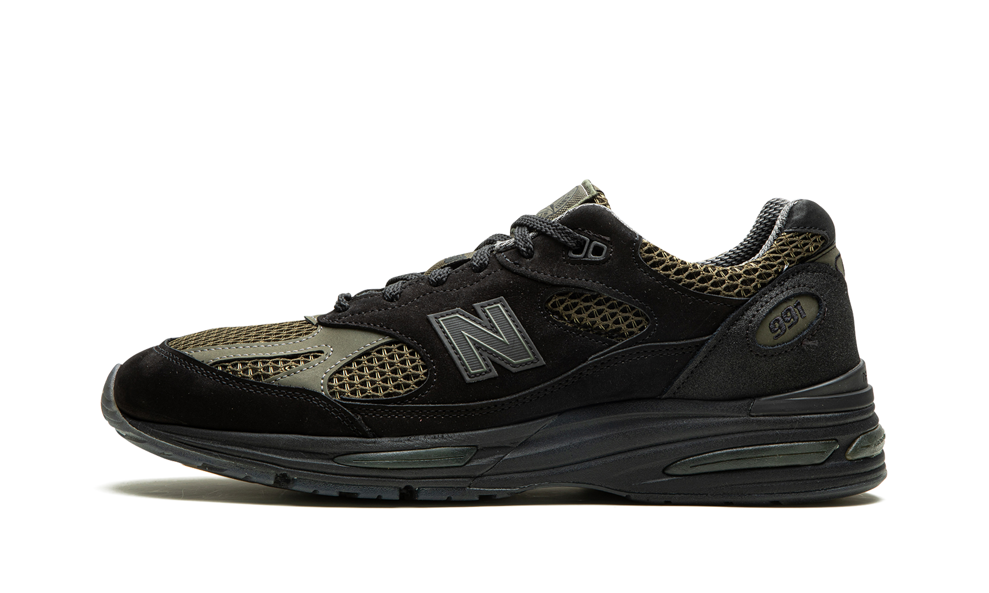 New Balance 991v2 MiUK Stone Island Black
