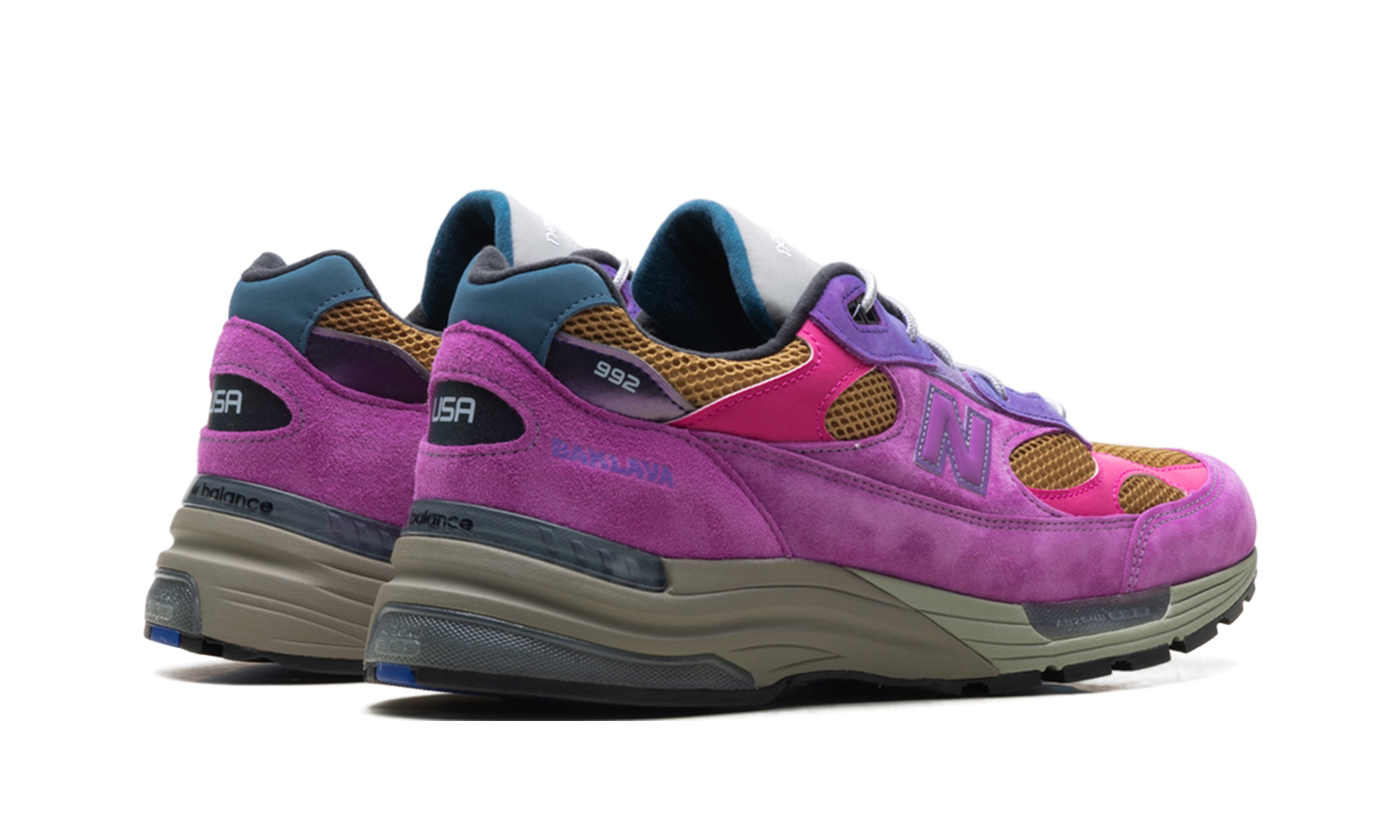 New Balance 992 MiUSA Action Bronson Digitalis Purpurea