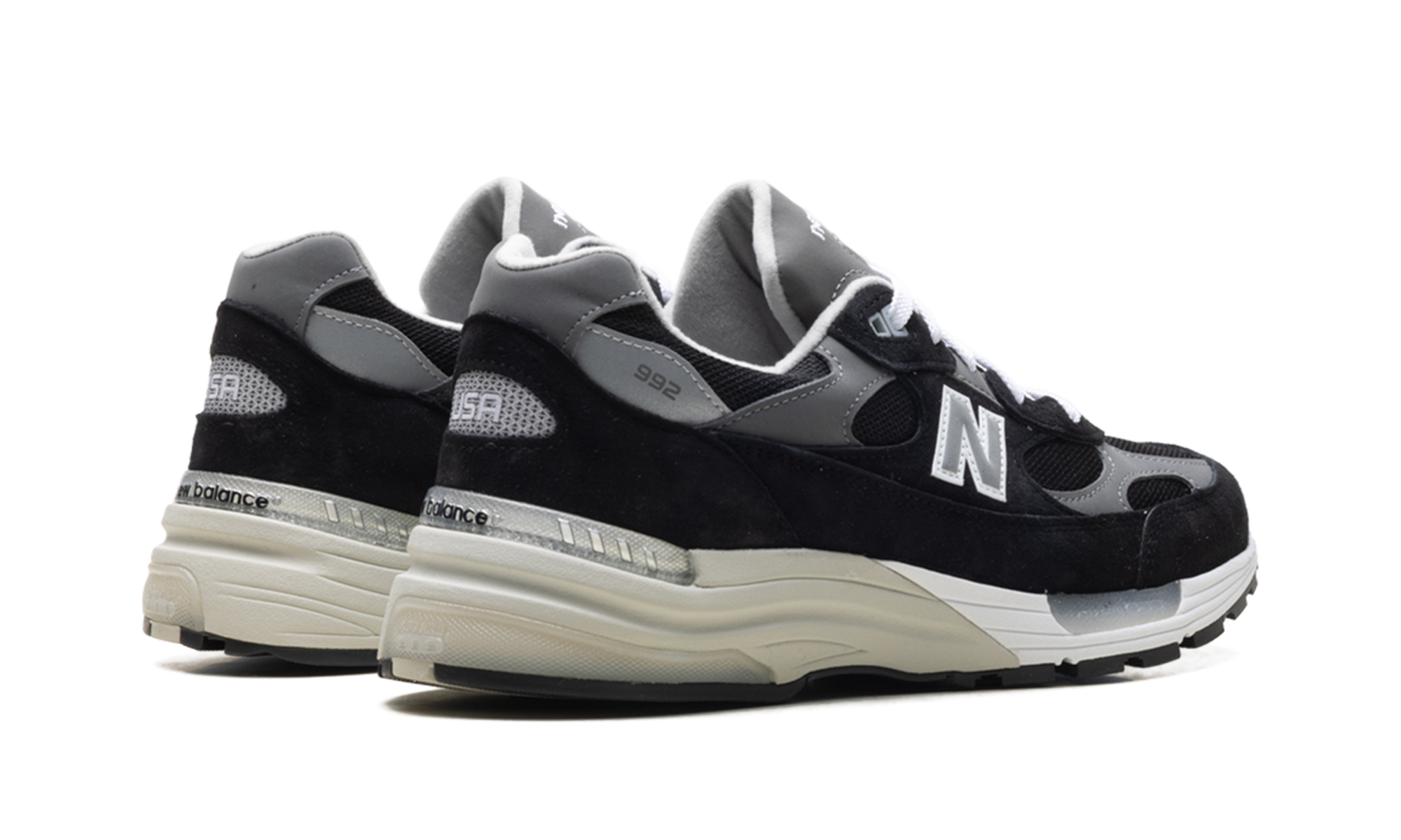 New Balance 992 MiUSA Black Grey