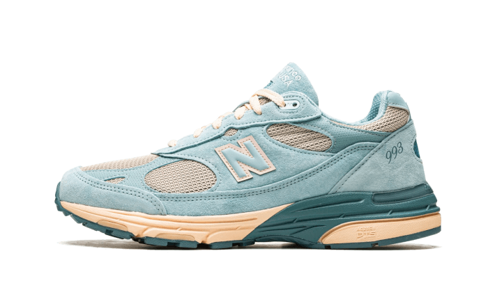 New Balance 993 Joe Freshgoods Performance Art Arctic Blue, Arctic Blue/Vintage Rose (MR993JF1)