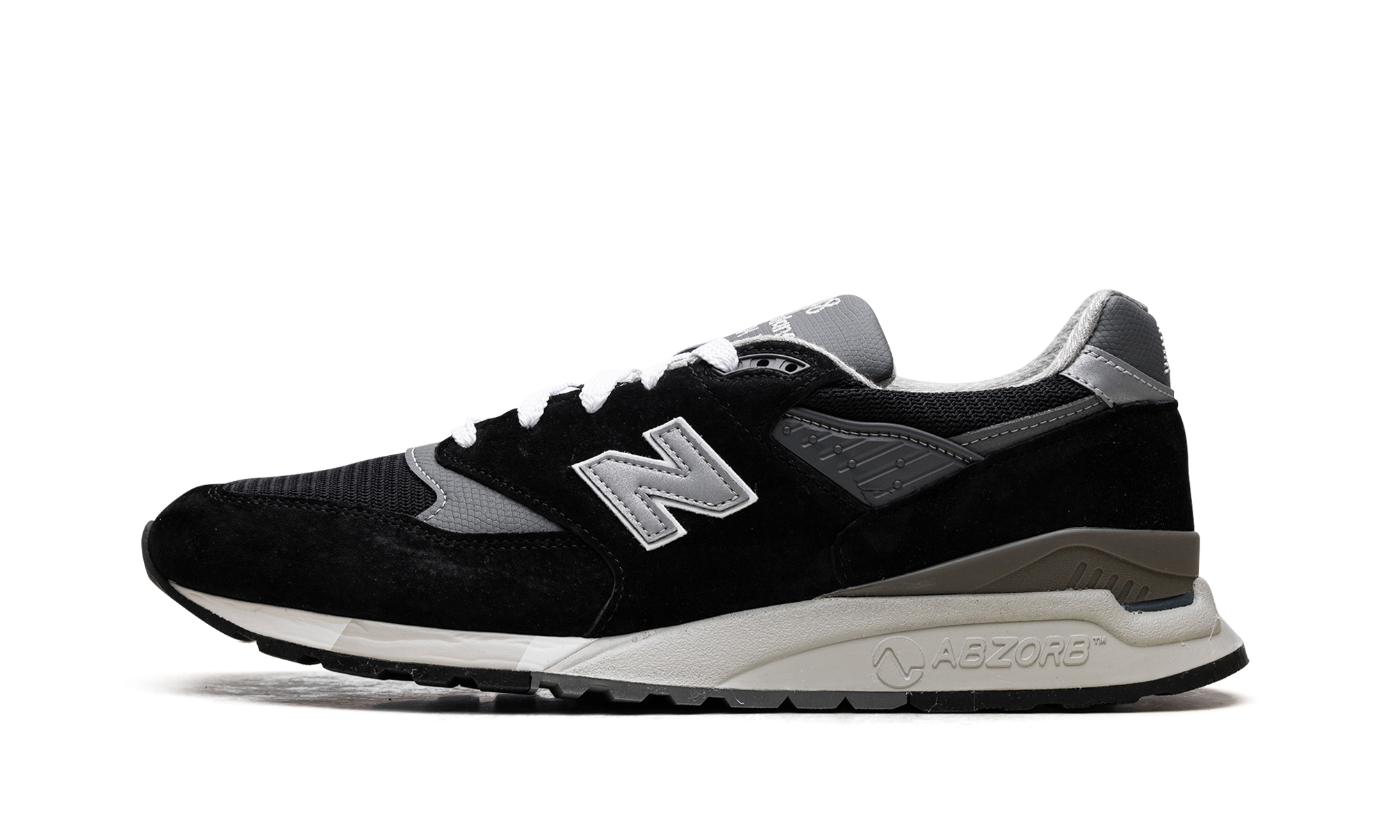 New Balance 998 MiUSA Black Silver